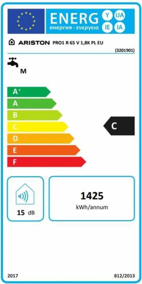 Ariston Pro1 R 65 Litre 1,8k Pl Eu Silindirik Termosifon
