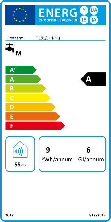 Protherm (Baca Dahil) T191/L 11 Lt Doğalgazlı Hermetik Şofben