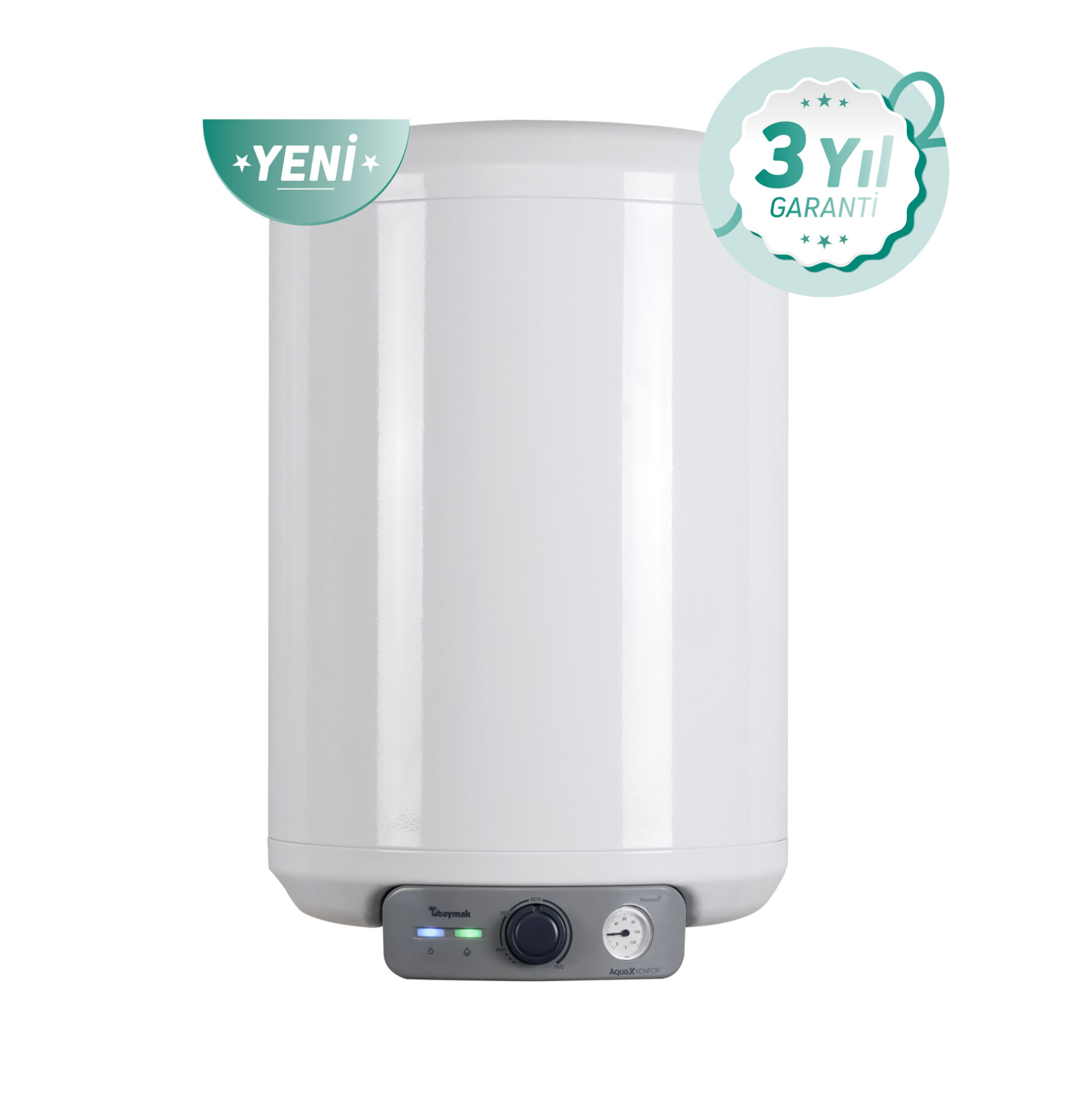 Baymak Aqua X Konfor Termosifon 100 Litre