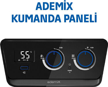 Demirdöküm Ademix P 24/24 Kw Tam Yoğuşmalı Kombi (Baca Dahil)