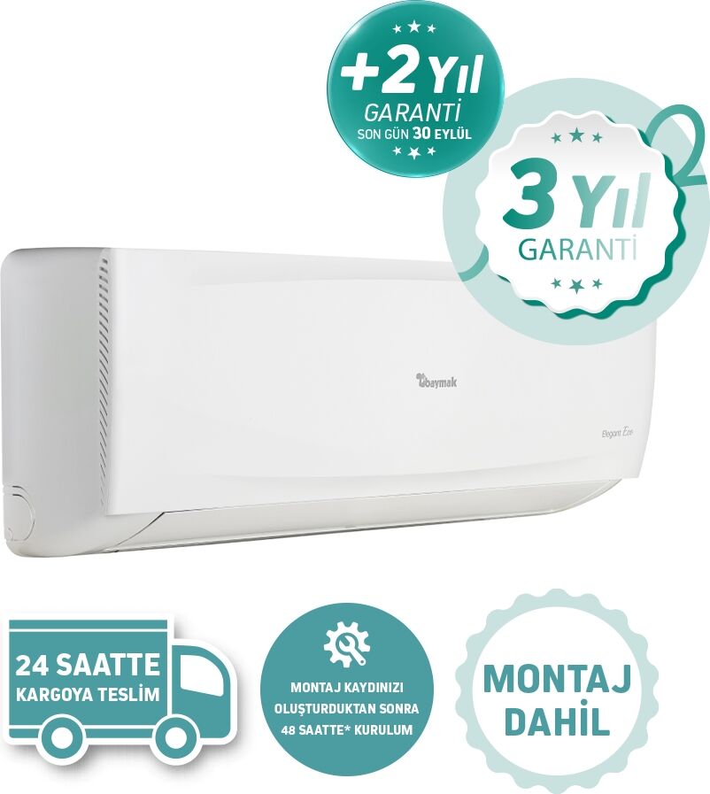 Baymak Elegant Eco 12000 Btu Inverter Duvar Tipi Klima