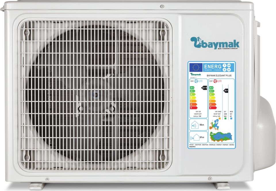 Baymak Elegant Plus 18 A++ 18000 BTU Duvar Tipi Inverter Klima (Montaj Dahil)