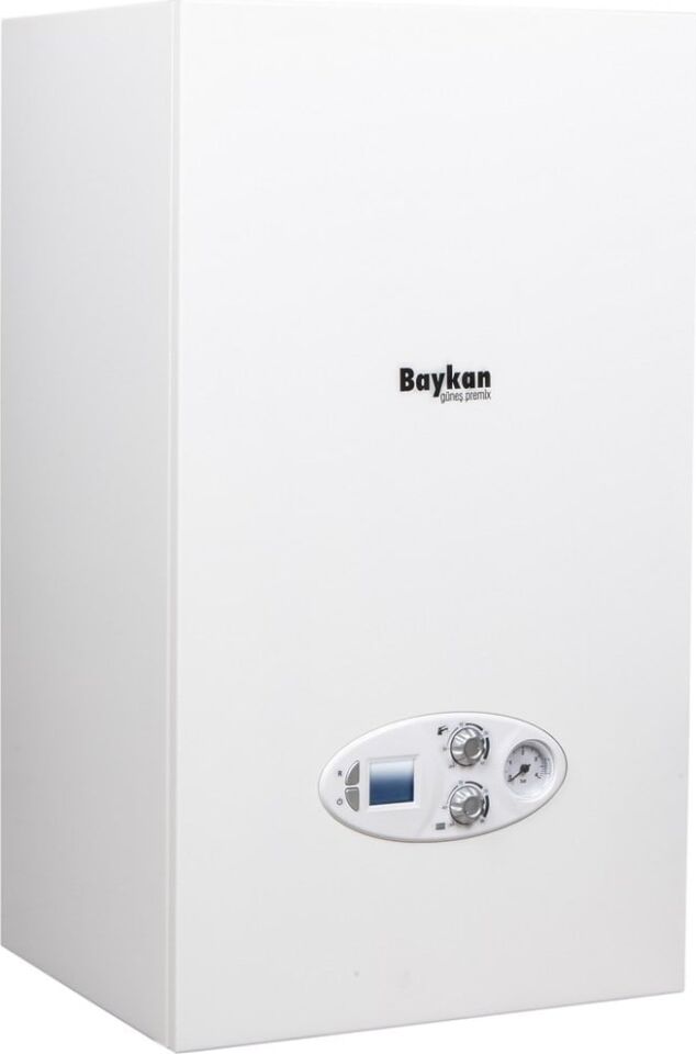 Baykan Güneş Premix 25 Kw 21.500 Kcal/h Tam Yoğuşmalı Kombi