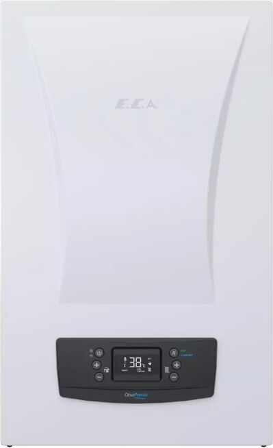 E.C.A. Citius Premix 24/24 Kw (20.000 Kcal) Tam Yoğuşmalı Kombi Hermetik Baca ile Yüksek Verim