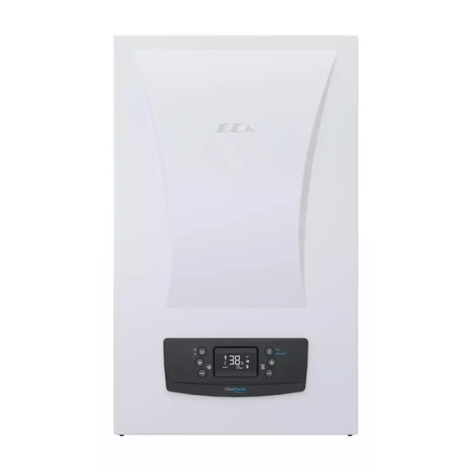 E.C.A. Citius Premix 24/24 Kw (20.000 Kcal) Tam Yoğuşmalı Kombi Hermetik Baca ile Yüksek Verim