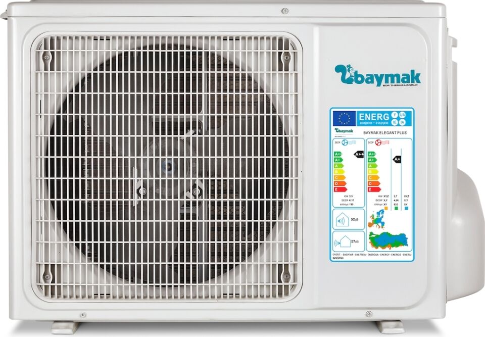 Baymak Elegant Plus 12 A++ 12000 BTU Inverter Klima (Montaj Dahil)