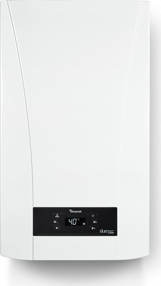 Baymak Duotec Compact 24 kW Yoğuşmalı Kombi - Düşük Yakıt Tüketimi ve Enerji Tasarrufu ile Kompakt Tasarım