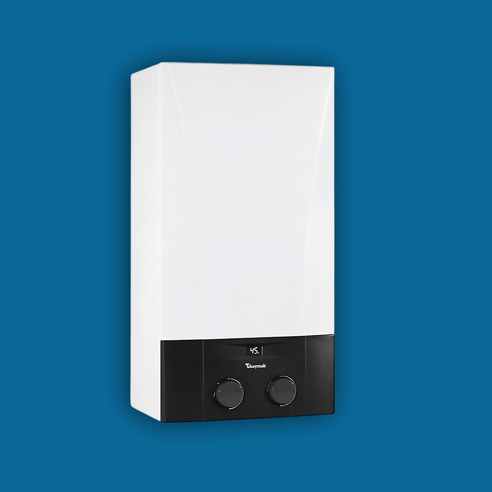 Baymak BH 12 Litre Doğalgazlı Hermetik Şofben Baymak BH 12 Litre Doğalgazlı Hermetik Şofben