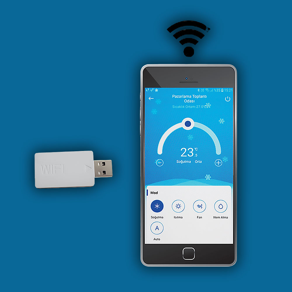 Klima Wifi Modülü (ELEGANT PLUS UV / PRIME) Uyumlu Klima Wifi Modülü (ELEGANT PLUS UV / PRIME) Uyumlu