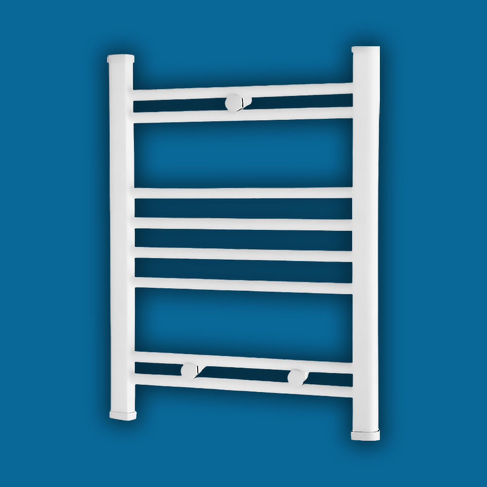 Florad 50x70 Düz Beyaz Havlupan Radyatör Florad 50x70 Düz Beyaz Havlupan Radyatör